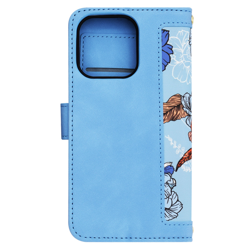 Husa de protectie Techsuit FlipCraft compatibil cu iPhone 15 Pro, Vibrant Blue