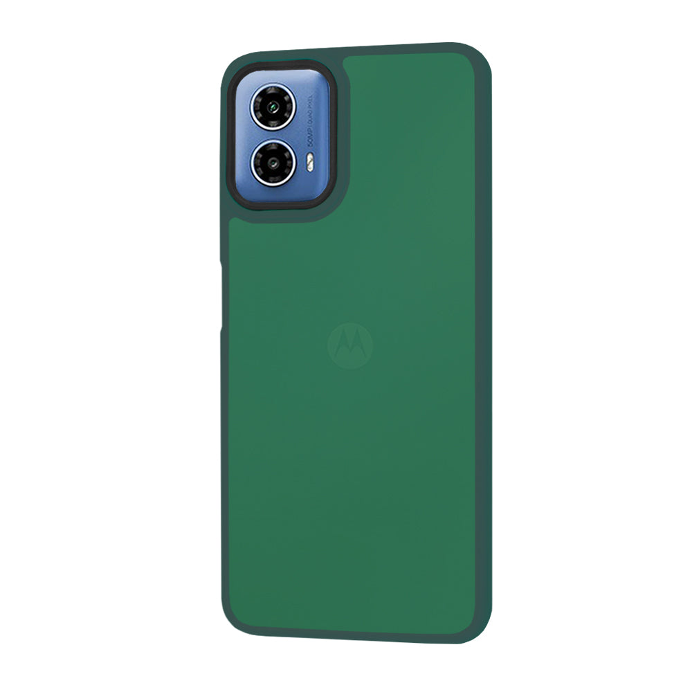 Husa de protectie Techsuit HaloFrost Series compatibil cu Motorola Moto G34 / Moto G45, Bleumarin Green
