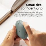 Casti Ringke Protection Case Onyx Magnetic, for Samsung Galaxy Buds 3 / 3 Pro / 3 FE, Non-Slip Texture, Carabiner, Sage Green