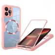 Folie de protectie Techsuit ColorVerse 360 MagSafe Series + compatibil cu iPhone 13 Pro, Roz