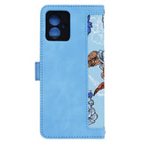 Husa de protectie Techsuit FlipCraft compatibil cu Motorola Moto G14, Vibrant Blue