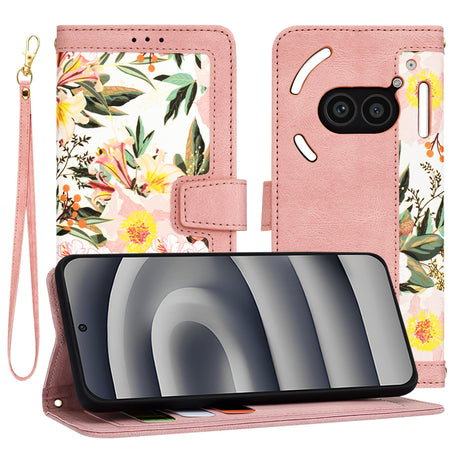 Husa de protectie Techsuit FlipCraft compatibil cu Nothing Phone (2a) / (2a) Plus, Sweetheart Pink