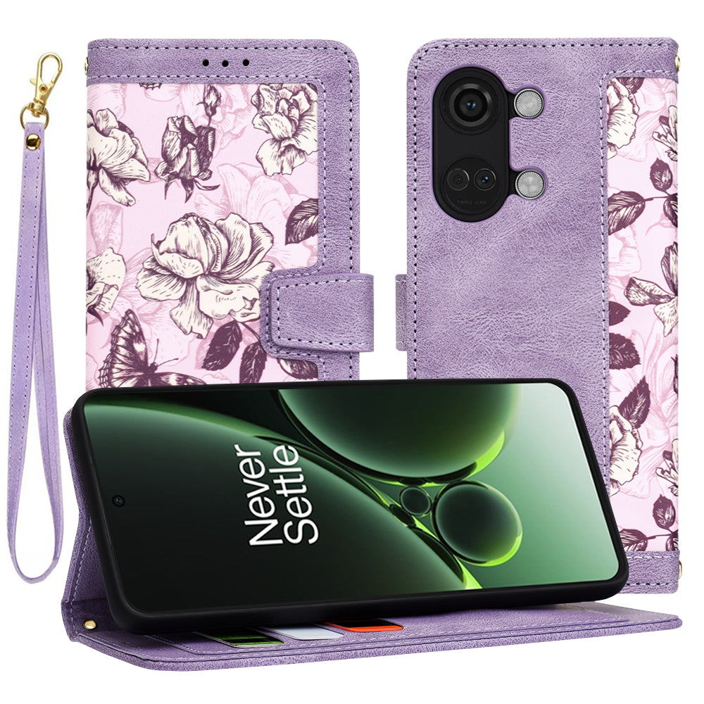 Husa de protectie Techsuit FlipCraft compatibil cu OnePlus Nord 3, Mysterious Purple