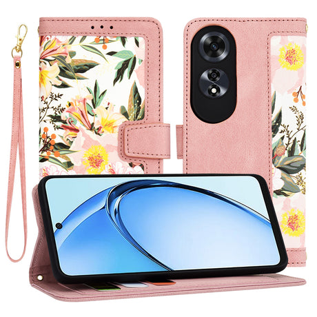 Husa de protectie Techsuit FlipCraft compatibil cu Oppo A60 4G, Sweetheart Pink