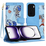 Husa de protectie Techsuit FlipCraft compatibil cu Oppo Reno12, Vibrant Blue