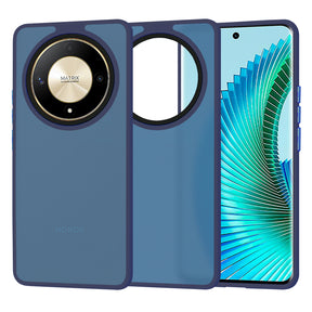 Husa de protectie Techsuit HaloFrost Series compatibil cu Honor Magic6 Lite, Albastru Inchis