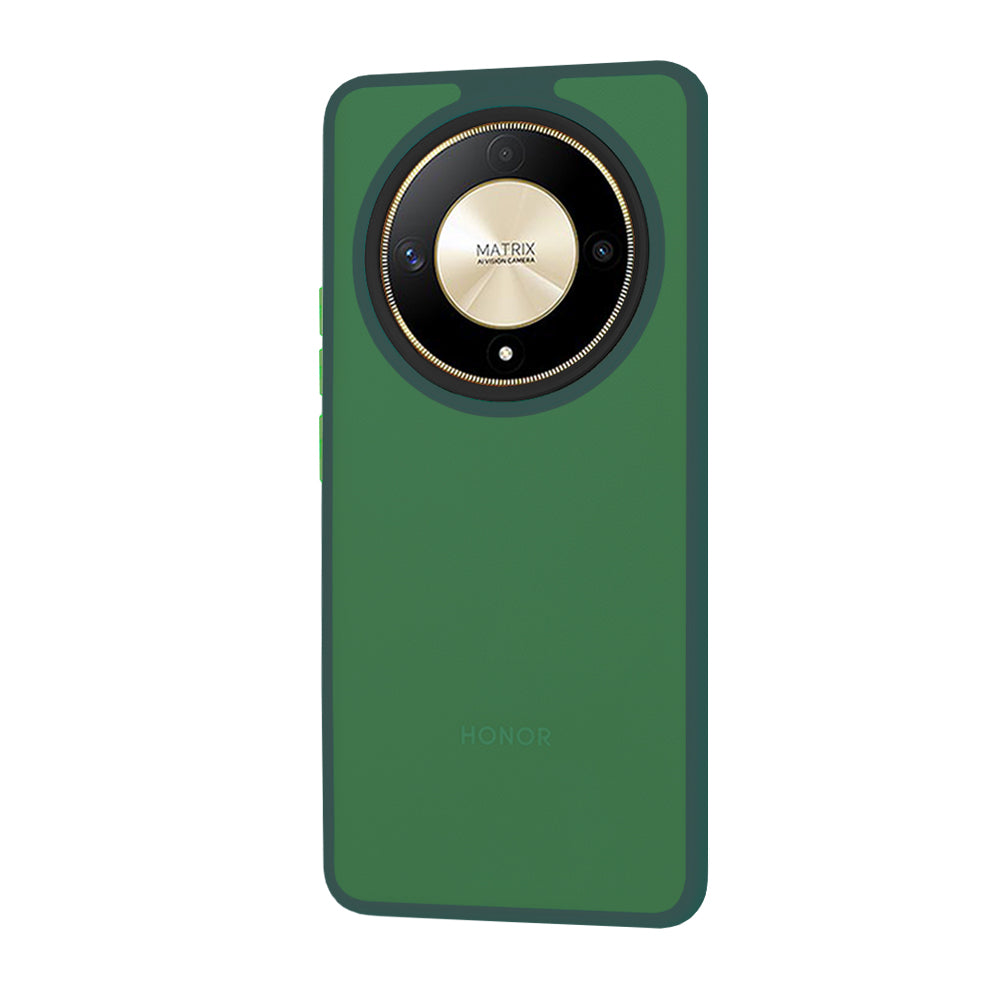 Husa de protectie Techsuit HaloFrost Series compatibil cu Honor Magic6 Lite, Bleumarin Green