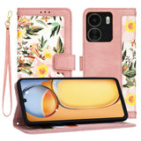 Husa de protectie Techsuit FlipCraft compatibil cu Xiaomi Redmi 13C 4G / Poco C65, Sweetheart Pink