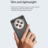 Husa de protectie Techsuit Carbon Silicone compatibil cu Oppo Reno12 F 4G / Reno12 F 5G / Reno12 FS 4G / Reno12 FS 5G, Albastru