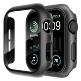 Folie de protectie smartwatch Techsuit Defense360 Pro + Screen Protector compatibil cu Apple Watch 4 / 5 / 6 / SE (40mm), Negru