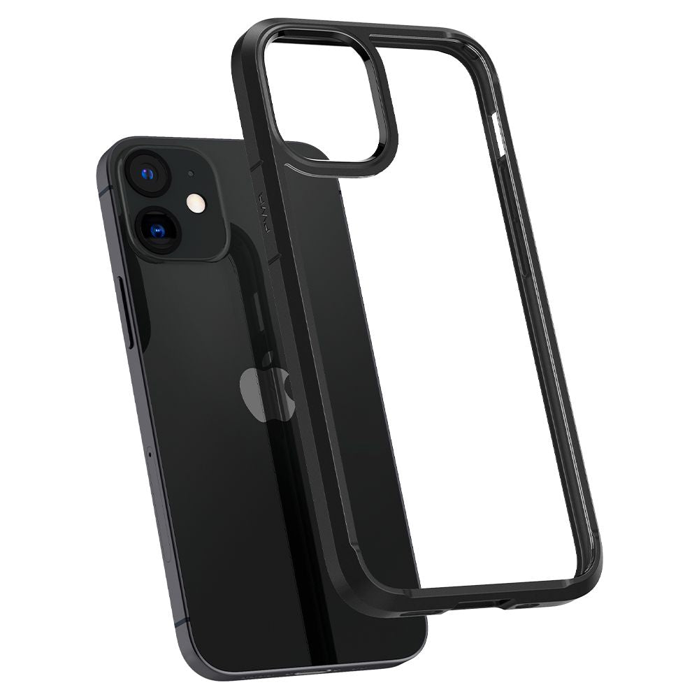 Husa de protectie Spigen Ultra Hybrid (ACS01703) compatibil cu iPhone 12 / iPhone 12 Pro, Negru