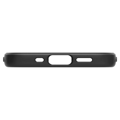 Spigen Liquid Air ACS01701 fekete tok iPhone 12 / iPhone 12 Pro készülékhez