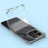 Husa de protectie Techsuit Shockproof Clear Silicone compatibil cu Honor X6b, Transparent