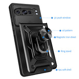 Husa de protectie Techsuit CamShield Series compatibil cu Google Pixel 9 Pro XL, Roz Auriu