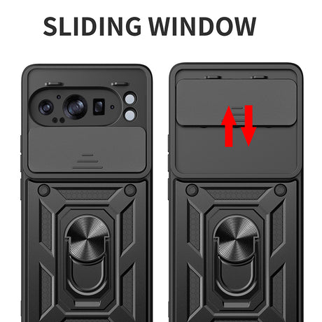 Husa de protectie Techsuit CamShield Series compatibil cu Google Pixel 9 Pro XL, Negru
