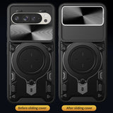 Husa de protectie Techsuit CamGuard Pro compatibil cu Google Pixel 9 / 9 Pro, Rosu