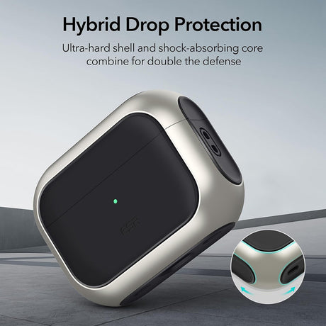 Casti ESR Orbit Hybrid HaloLock, Apple AirPods 4, Albastru