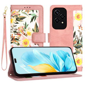 Husa de protectie Techsuit FlipCraft compatibil cu Honor 200 Lite, Sweetheart Pink