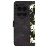 Husa de protectie Techsuit FlipCraft compatibil cu OnePlus 12, Flowers of the Dawn