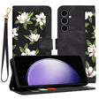 Husa de protectie Techsuit FlipCraft compatibil cu Samsung Galaxy S23 FE, Flowers of the Dawn