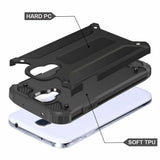 Husa de protectie Techsuit Hybrid Armor compatibil cu Samsung Galaxy S4 i9500, Negru