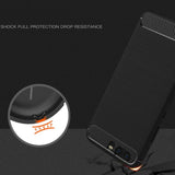 Husa de protectie Techsuit Carbon Silicone compatibil cu Huawei P10 Plus, Negru