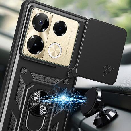 Husa de protectie Techsuit CamShield Series compatibil cu Infinix Note 40 Pro+, Verde