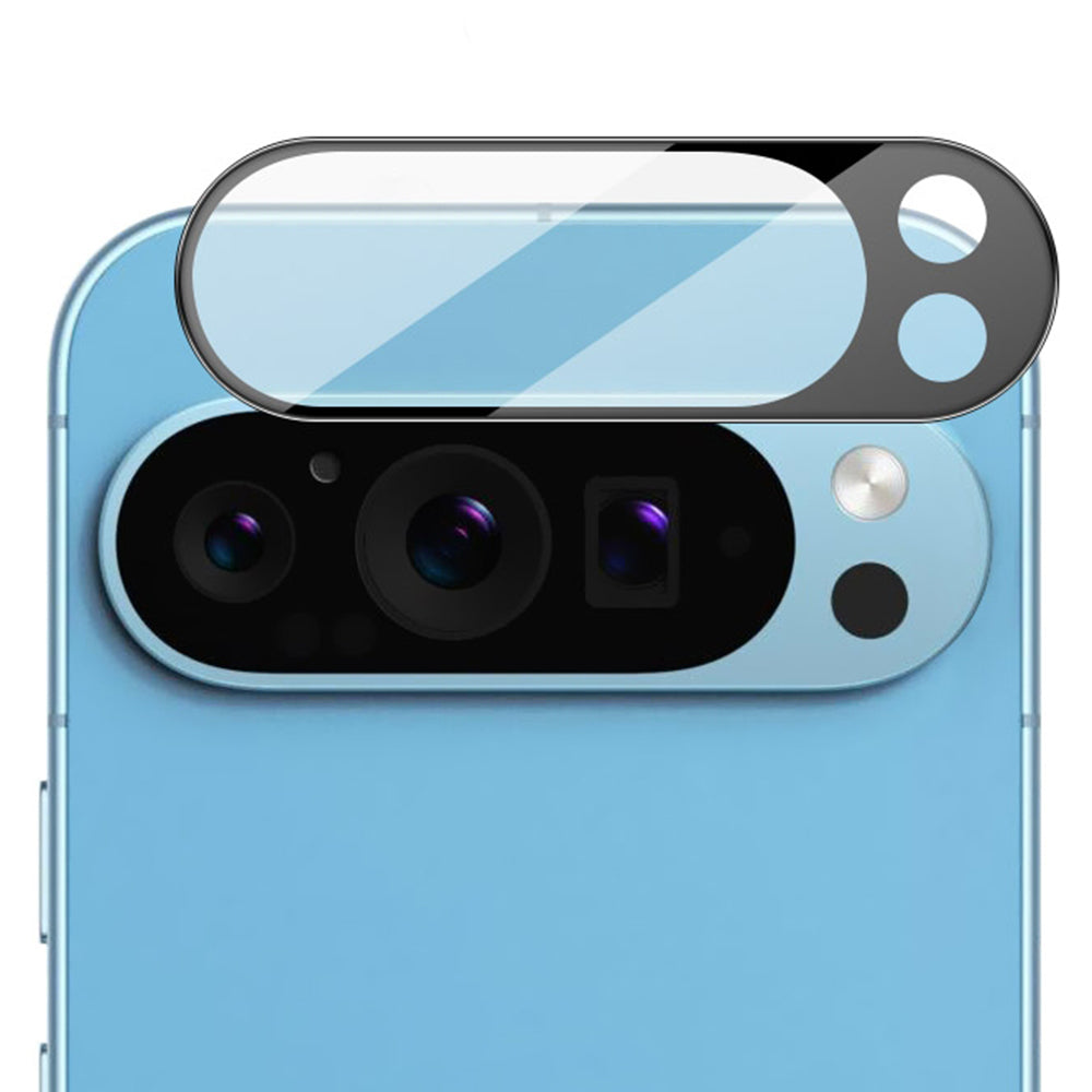 Folie de protectie Techsuit Full Camera Glass compatibil cu Google Pixel 9 Pro XL, Negru