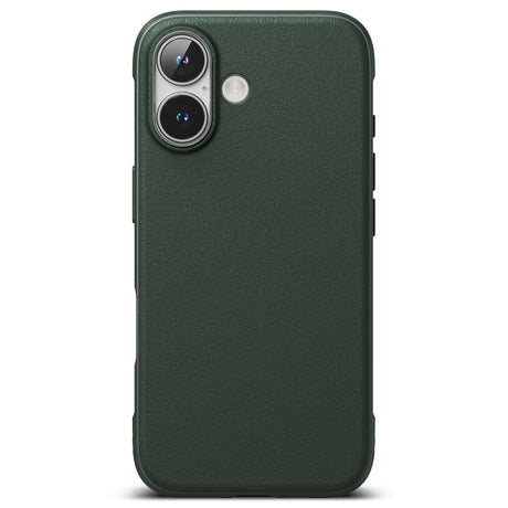 Husa de protectie Ringke Onyx compatibil cu iPhone 16 Plus, Verde Inchis