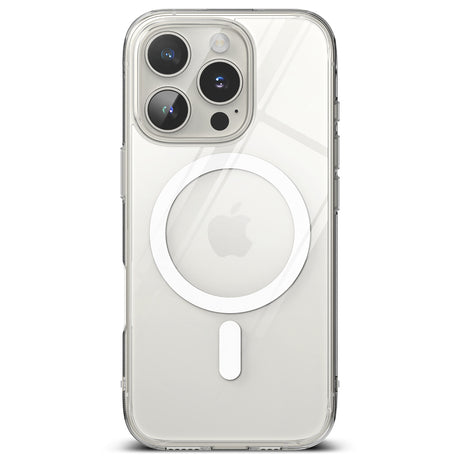Husa de protectie Ringke Fusion MagSafe compatibil cu iPhone 16 Pro, Transparent