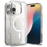 Husa de protectie Ringke Fusion MagSafe compatibil cu iPhone 16 Pro, Transparent Mat
