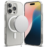 Husa de protectie Ringke Fusion MagSafe compatibil cu iPhone 16 Pro, Transparent Mat