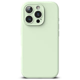 Husa de protectie Ringke Silicone Magnetic MagSafe compatibil cu iPhone 16 Pro, Soft Mint