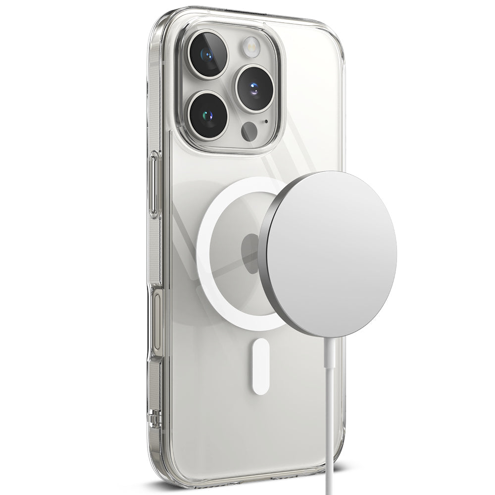 Husă Ringke Fusion MagSafe transparentă pentru iPhone 16 Pro Max
