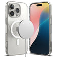 Husă Ringke Fusion MagSafe transparentă pentru iPhone 16 Pro Max