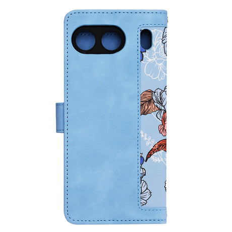 Husa de protectie Techsuit FlipCraft compatibil cu OnePlus Nord 4, Vibrant Blue