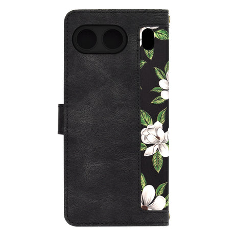Husa de protectie Techsuit FlipCraft compatibil cu OnePlus Nord 4, Flowers of the Dawn