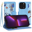 Husa de protectie Techsuit FlipCraft compatibil cu iPhone 13 Pro, Vibrant Blue