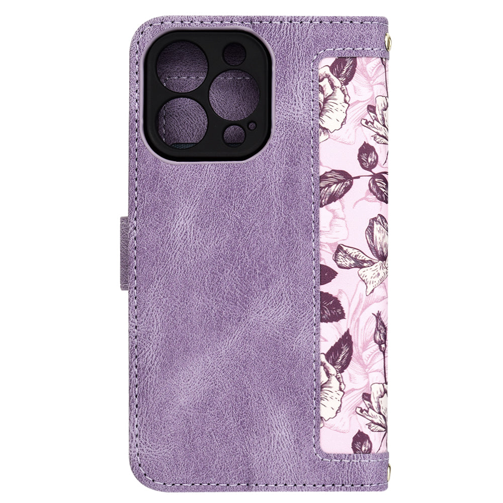 Husa de protectie Techsuit FlipCraft compatibil cu iPhone 13 Pro, Mysterious Purple