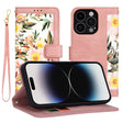 Husa de protectie Techsuit FlipCraft compatibil cu iPhone 14 Pro, Sweetheart Pink