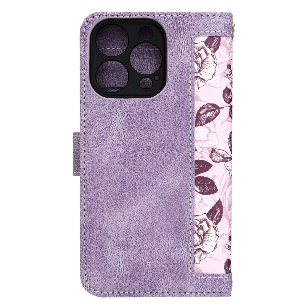 Husa de protectie Techsuit FlipCraft compatibil cu iPhone 14 Pro, Mysterious Purple