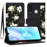 TechSuit Husa de protectie Techsuit FlipCraft compatibil cu Huawei P30 Lite / P30 Lite New Edition, Flowers of the Dawn