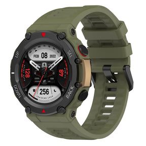 TechSuit Curea smartwatch Techsuit Watchband (W067) compatibil cu Amazfit T-Rex 2 / 2 Ocean Blue, Verde Inchis