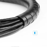 Cablu Ugreen Organizer LP121 (30820), Protection Tube DIA, 25mm Wide, 5m Length, Negru