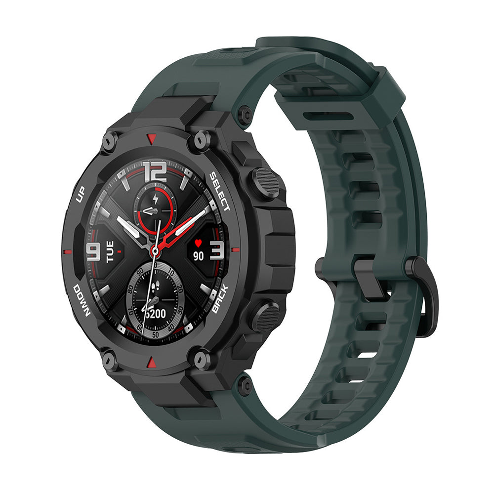 Techsuit Watchband W067 zöld okosóra szíj Amazfit T-Rex és Amazfit T-Rex Pro órákhoz
