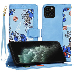 Husa de protectie Techsuit FlipCraft compatibil cu iPhone 11 Pro Max, Vibrant Blue