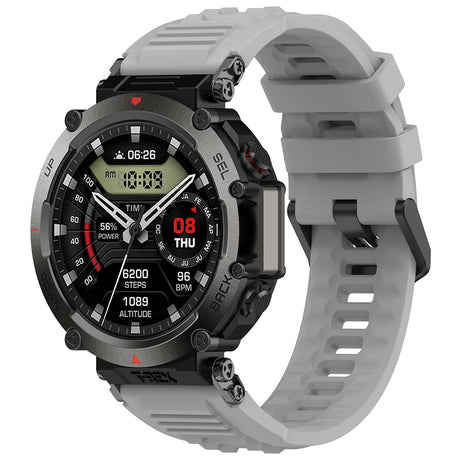 Curea smartwatch Techsuit Watchband W067 gri pentru Amazfit T-Rex Ultra