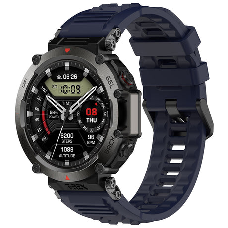 Curea smartwatch Techsuit Watchband (W067) bleumarin pentru Amazfit T-Rex Ultra