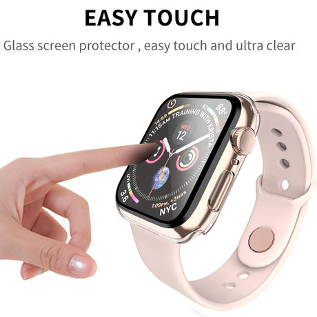 Folie de protectie smartwatch Techsuit Defense360 Pro + Screen Protector compatibil cu Apple Watch 1 / 2 / 3 (38mm), Transparent