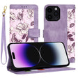 Husa de protectie Techsuit FlipCraft compatibil cu iPhone 14 Pro Max, Mysterious Purple